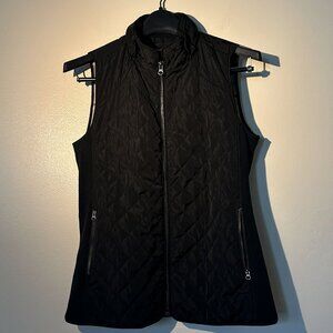Quilted black vest Size S 41 Hawthorn